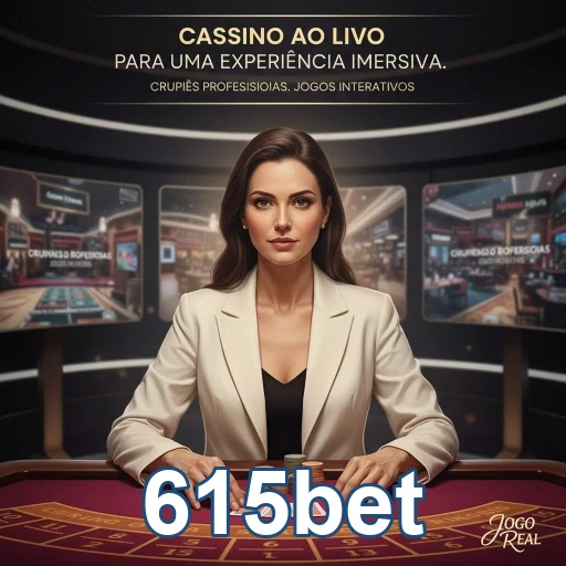 Tela de acesso ao cassino online 615bet