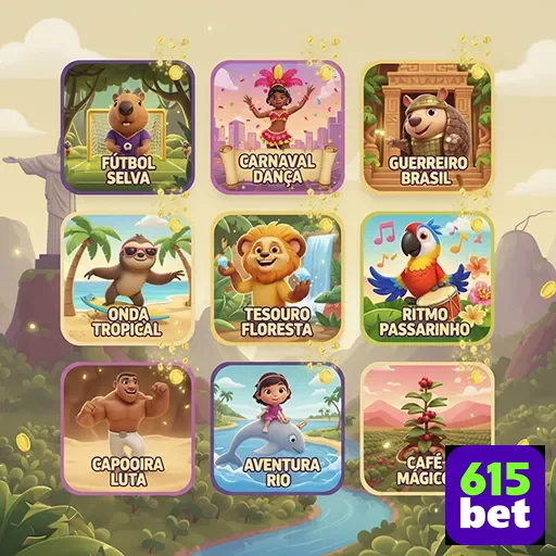 Variedade de jogos VIP exclusivos no 615bet.