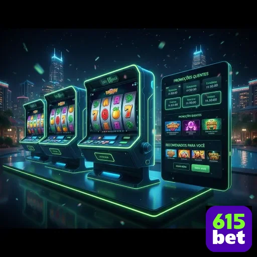 Imagem de slot games disponíveis no site 615bet com prêmios.