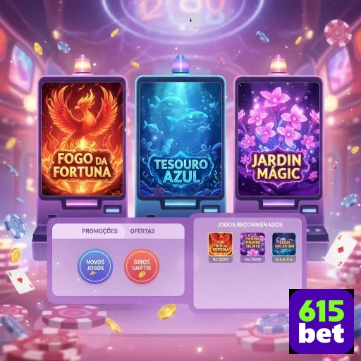 Slots com ofertas de bônus personalizados no 615bet.