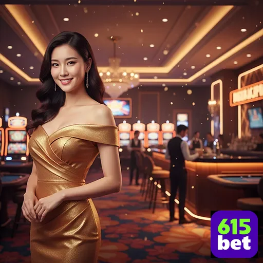 Login intuitivo da 615bet em ambiente de cassino.